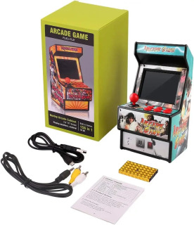 Sega 2,8 dyuymli 156 ta video oʻyinga ega qoʻlda ishlatiladigan oʻyin konsoli Retro mini arkada oʻyin mashinasi