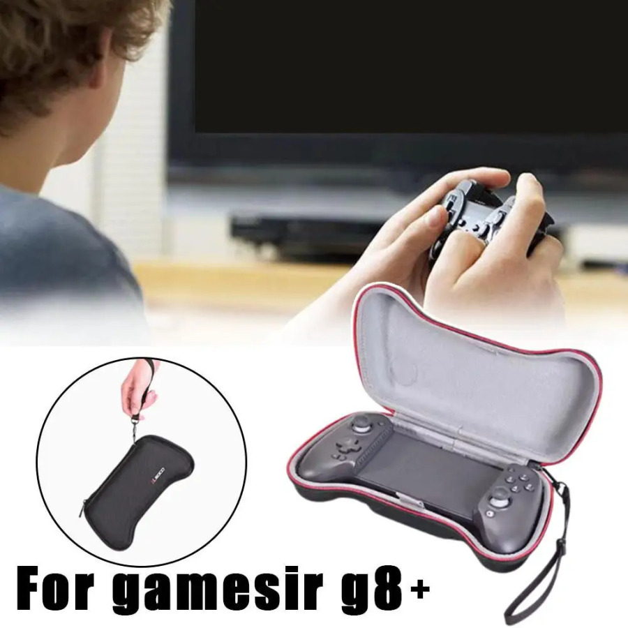 Gamesir G8 uchun oʻyin boshqaruvchisi saqlash sumkasi + GameSir G8 Plus oʻyin aksessuarlari Q9O7 uchun himoya sumkasi portativ choʻntak