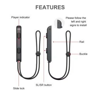 Oʻyin aksessuarlari Joycon Nintendo Switch/OLED Joy Con Controller uchun oʻyin tutqichi