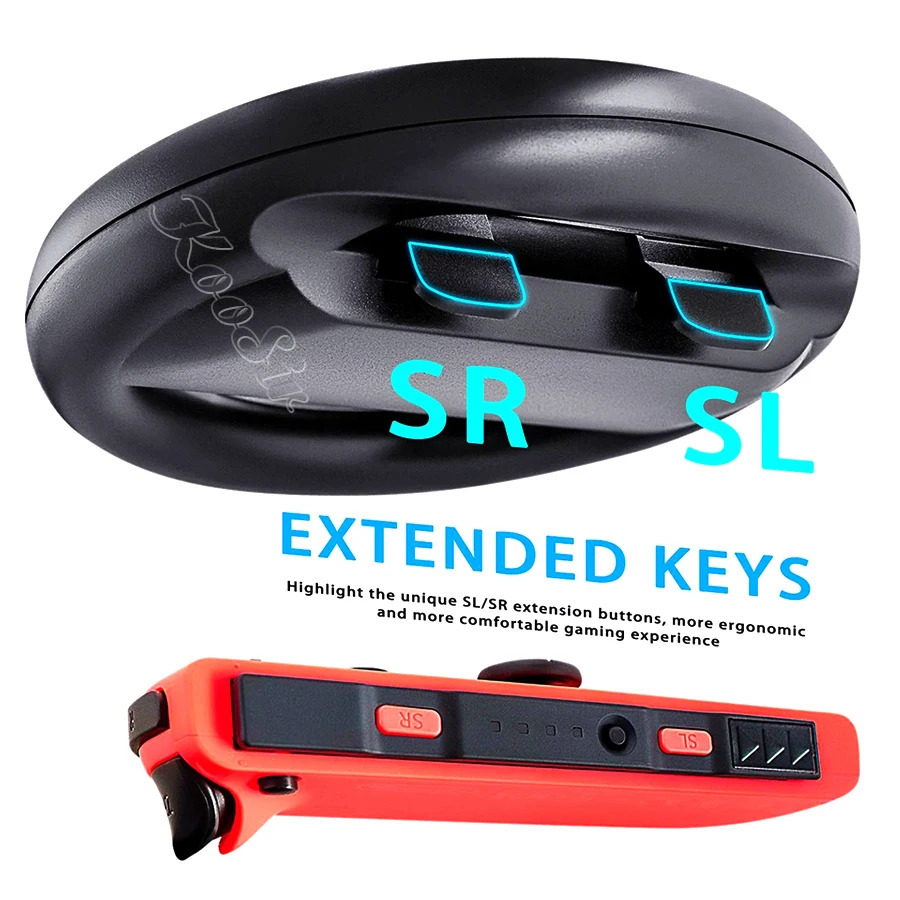Набор аксессуаров для Nintendo Switch, ручки для гоночного руля Joycon, колпачки для Nintendo Switch Joy con для геймпада Nintendo Switch