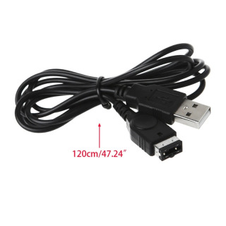 Подзарядный кабель USB 1,2 м для контроллера игровой консоли GBA SP игровая ручка зарядное устройство кабель зарядное устройство игровые аксессуары