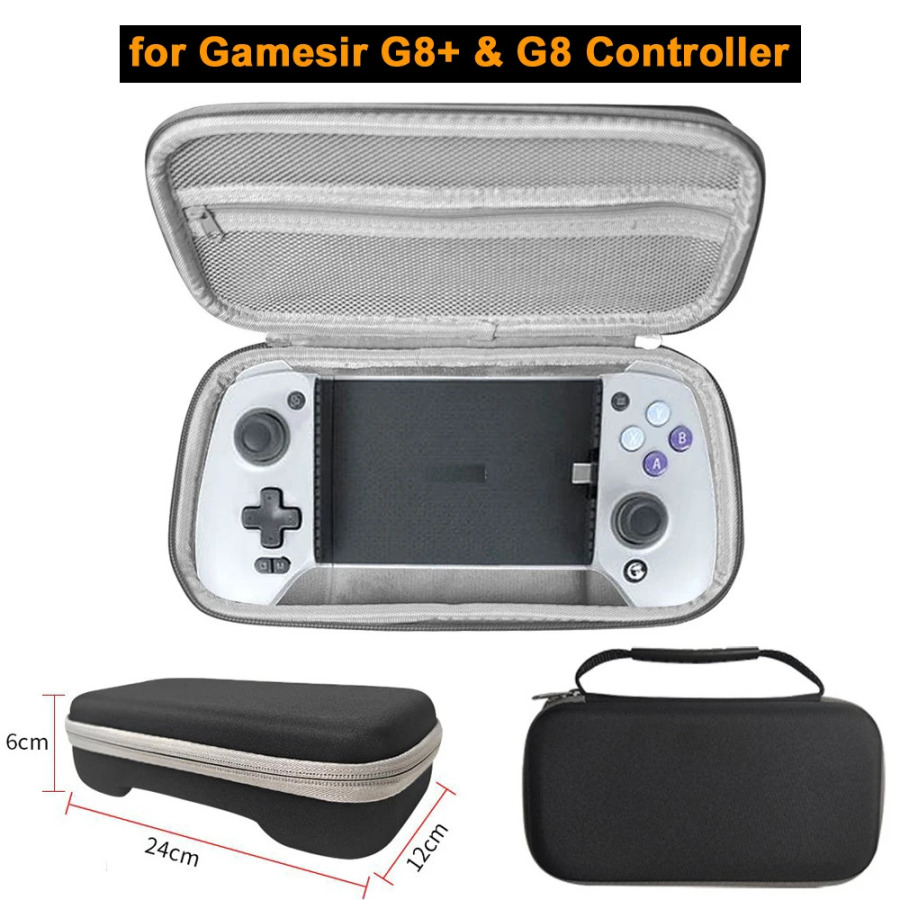 Gamesir G8+/G8 kontroller uchun EVA sumkasi Gamesir G8 oʻyin aksessuarlari uchun changga chidamli portativ saqlash sumkasi