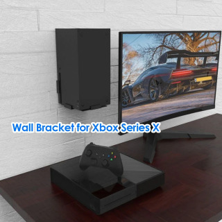 Xbox Series X uchun oʻyin boshlovchisi devorga oʻrnatish oʻyin koʻngilochar aksessuarlar Xbox Series uchun metall konsol ushlagichi stend