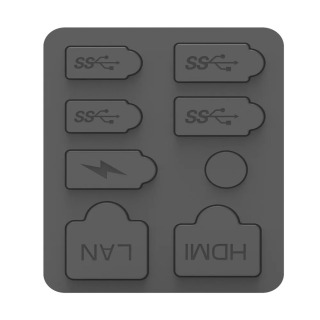 Новое поступление, игровые аксессуары для PS5 Pro/Slim, пылезащитные комплекты для PS5 Slim/Pro, аксессуары, набор силиконовых пылезащитных заглушек для игровой консоли