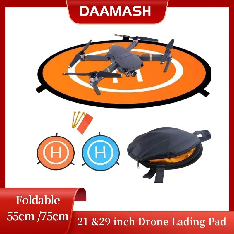 55/75 sm dronlar uchun kvadrokopter aksessuarlari universal yigʻiladigan maydonchalar
