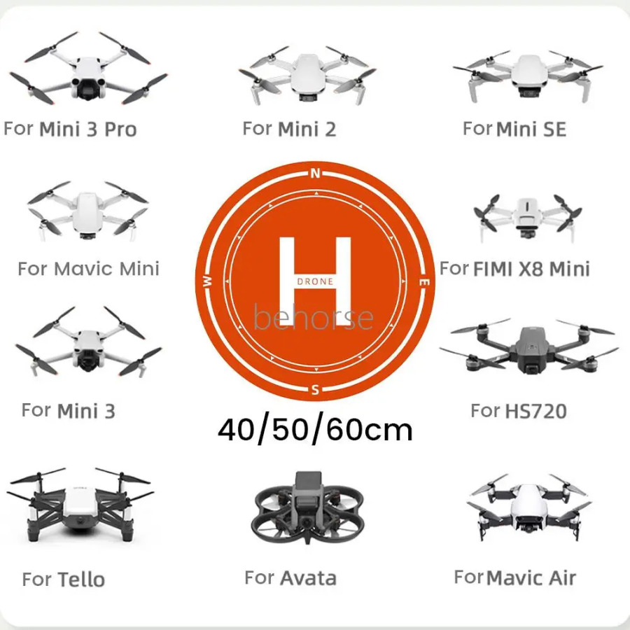 Складная площадка для квадрокоптеров 40/50/60 см для DJI Mini 5/4 Pro/Air 3S/Avata 2/Mavic 4 Pro/Neo, посадочная площадка, аксессуары для дронов