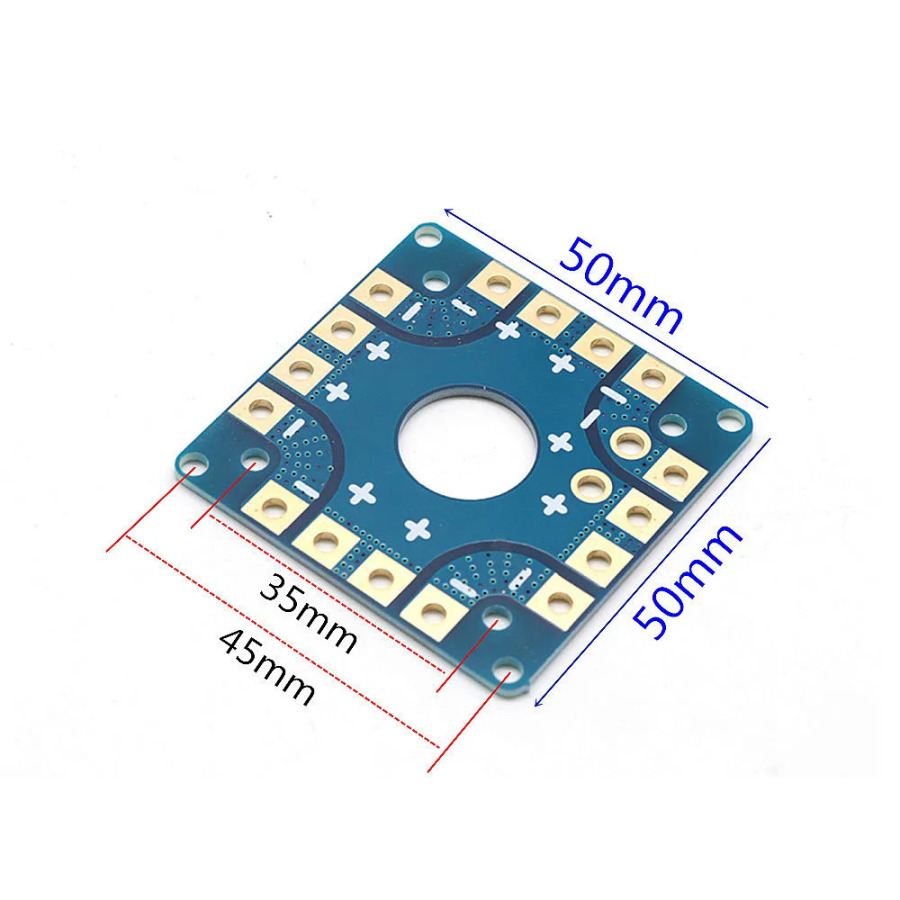 RC MultiCopter Quadcopter ESC Плата распределения питания для APM CC3D MWC KK Контроллер полета X525 Запчасти
