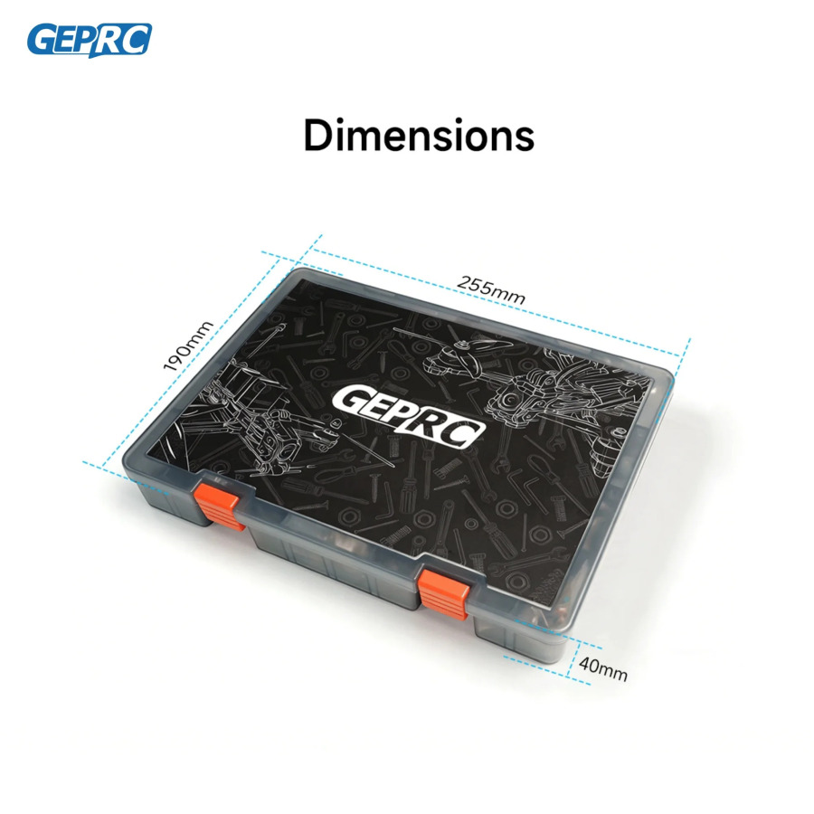 GEPRC FPV Аппаратное обеспечение Коробка Рама самолета RC FPV Квадрокоптер Дрон Аксессуары Запчасти