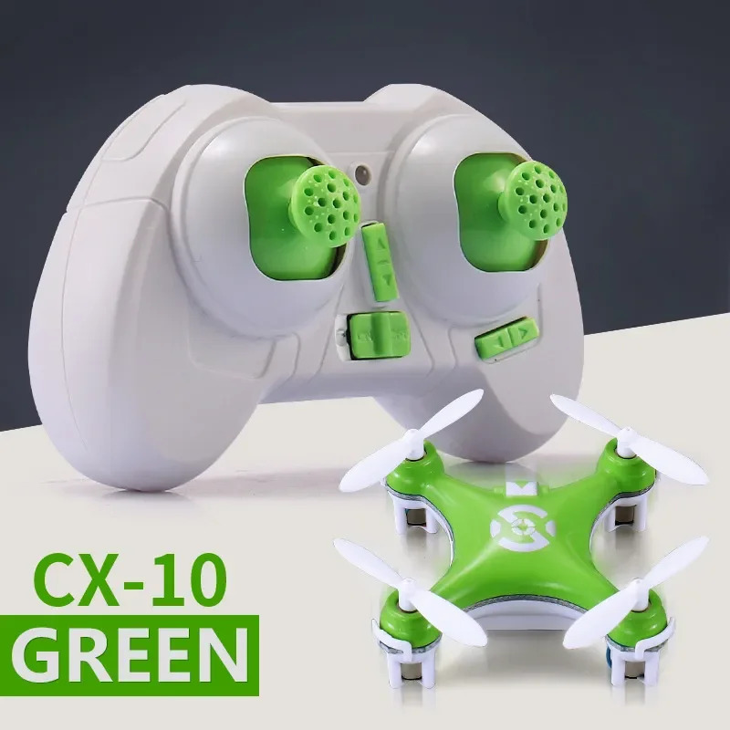 Cx10 LED RC Quadcopter Mini Drone 2.4G 4CH elektron vertolyot elektr samolyot oʻyinchoqlar Bolalar uchun sovgʻa