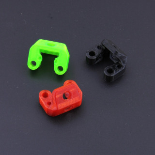 FPV ramkali kvadrokopter multirotor aksessuarlari uchun 3D bosilgan qism antenna qabul qiluvchisi TPU braketi