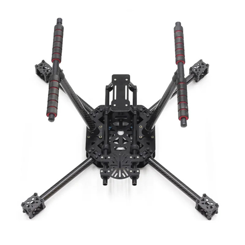X500-X4 uglerod tolali ramka toʻplami F450 shassisi uchburchakli kvadrokopter ramkasi toʻrt oʻqli APM-Y47A parvozni boshqarishni qoʻllab-quvvatlaydi