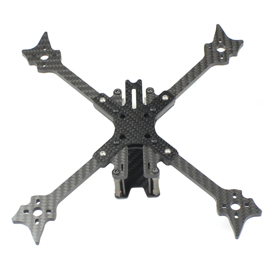 F215 215 mm 5 dyuymli uglerod tolali kvadrokopter ramkasi, FPV Freestyle RC Racing Drone Copter uchun 5 mm qoʻlni qoʻllab-quvvatlash dvigateli 2204-2306