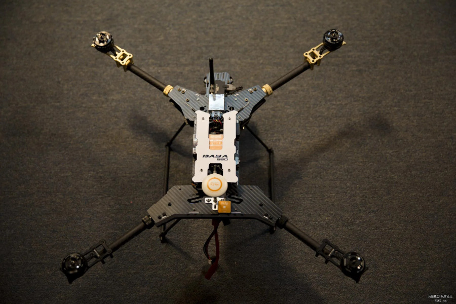 UAV H4 680 Daya складной 4-осевой карбоновый Квадрокоптер рама с шасси для FPV