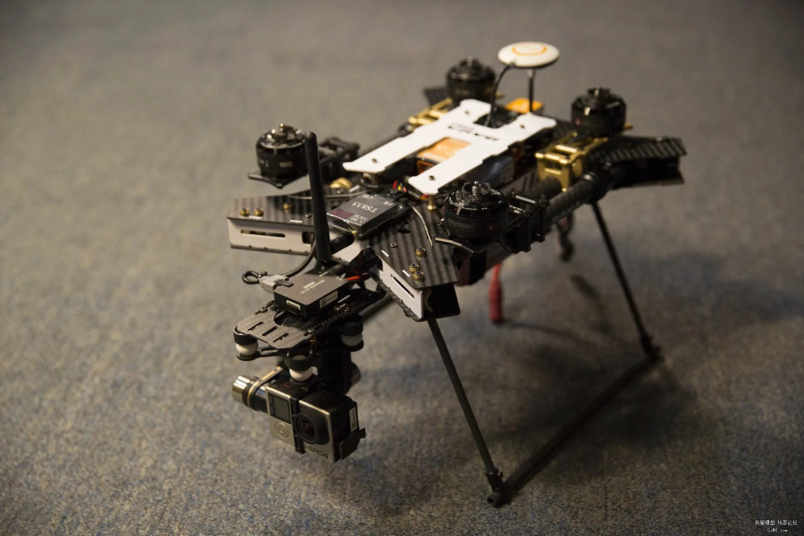 UAV H4 680 Daya складной 4-осевой карбоновый Квадрокоптер рама с шасси для FPV