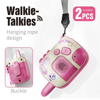 Bolalar uchun Walkie Talkies toza ovozli simsiz interkom oʻyinchoqlari yopiq ochiq lager yurishlari uchun bolalar uchun ideal sovgʻa