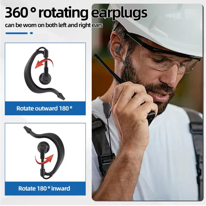 YATEGOOD Professional Walkie Talkies bir nechta qurilmalar bilan mos keladigan shaffof uzatish