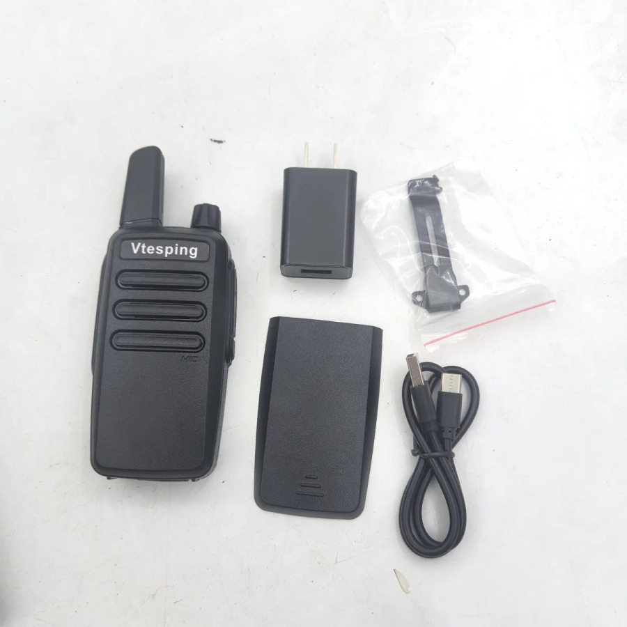 Smart Walkie Talkie 18650, 400–480 MGts, Frequentie kan 24, 3000 również dasturiy taʻminot (batareya kiritilmagan)