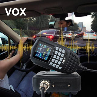 QYT KT-WP12 Walkie Talkie VHF UHF 70CM 2M 200Ch 25W Dual Band Mini Amateur Ham Mobile FM Radio VOX Scrambler Ручной микрофон Работа