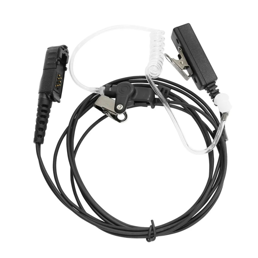Рация, 2-проводная гарнитура, наушник с микрофоном для XPR3300 XPR3500 XPR3300E XPR3500E MTP3550, двусторонняя радиостанция, воздушная акустическая трубка