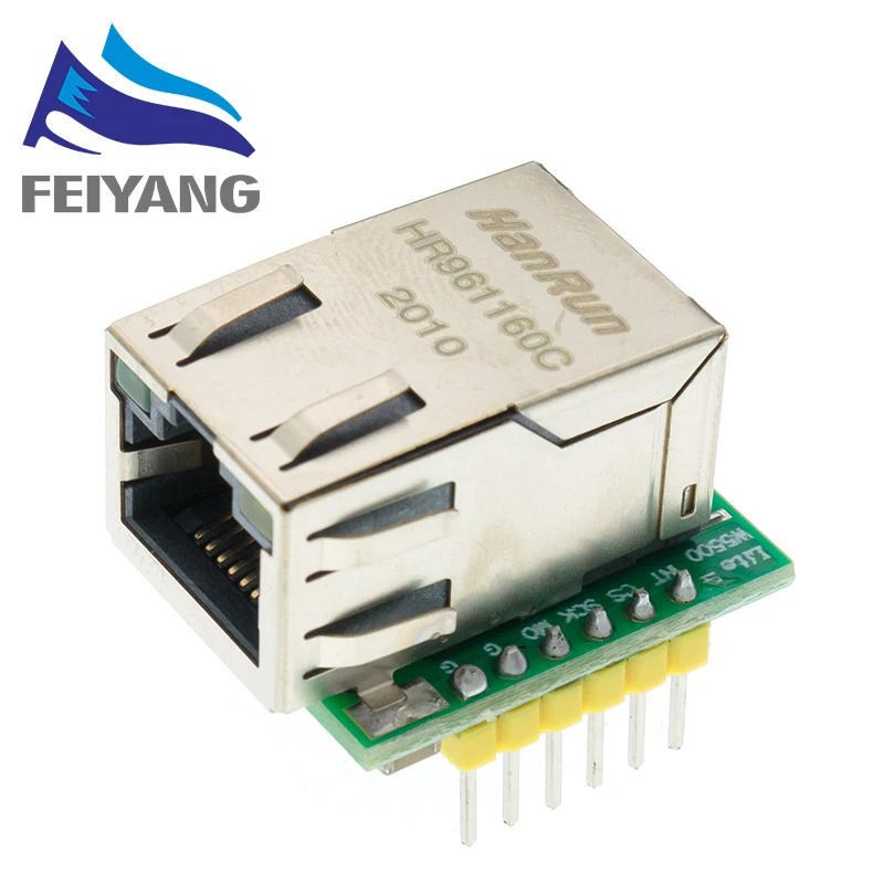 Smart Electronics USR-ES1 W5500 chipi, yangi SPI dan LAN/Ethernet TCP/IP mod konvertori