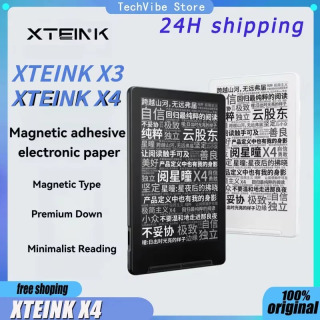 Электронная книга XTEINK X4, портативный ридер X3 с экраном 4,3 дюйма, магнитный, легкий и тонкий, с экраном на электронных чернилах, разрешение 220PPI