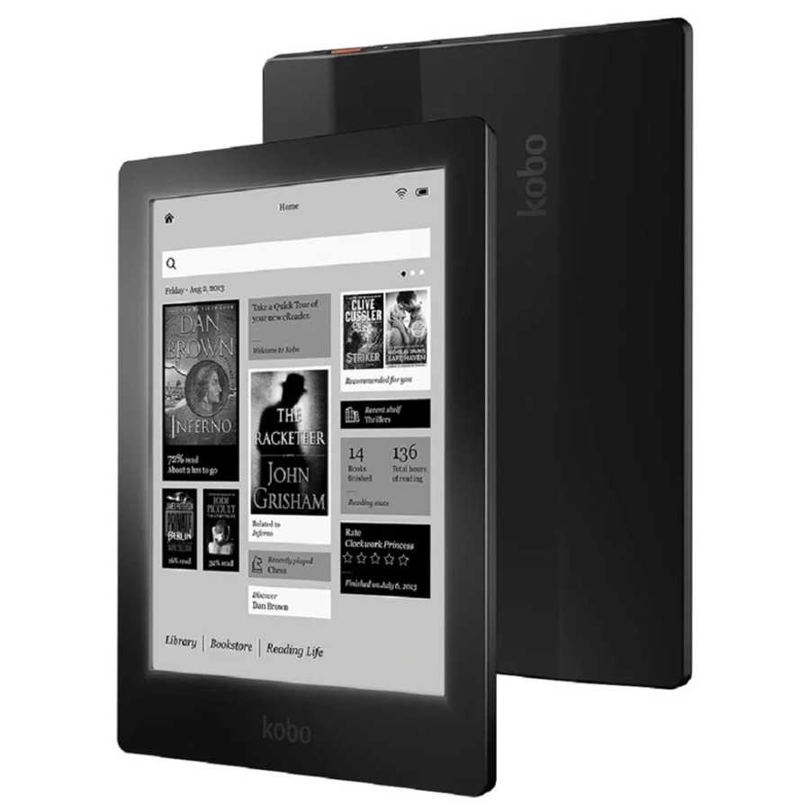 Kobo Aura HD 6,8 дюйма N204 Новый считыватель электронных книг onyx book 1440x1080 256PPI с электронными чернилами и легкими сенсорными электронными книгами Reader likebook libros