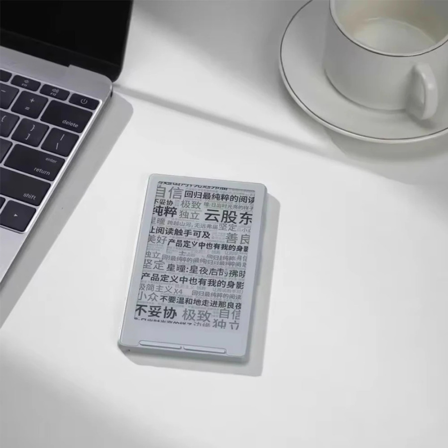Электронная книга X4 с экраном E-Ink 4,3 дюйма, магнитная, легкая, 220ppi, портативная, миниатюрная, ультратонкая, 650 мАч, подарок