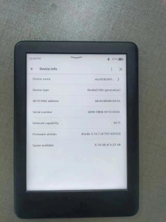Устройство чтения электронных книг Kindle 10-го поколения, эректор 4G/8G, 6-дюймовый сенсорный экран E-ink с подсветкой, лампа для чтения 167ppi, используется на складе