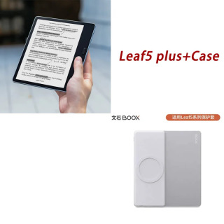 BOOX Leaf5 Plus E-Ink ekrani 7 dyuymli E-Reader Smart E-Ink Displey 64GB qoʻlyozma ochiq koʻk sovgʻa orange