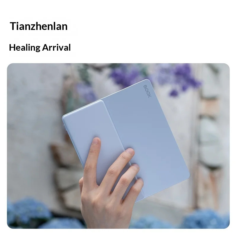 Электронная книга BOOX Leaf5 Plus с E-Ink экраном, 7 дюймов, интеллектуальный E-Ink дисплей, 64 ГБ, для рукописного ввода, светло-голубой, подарок