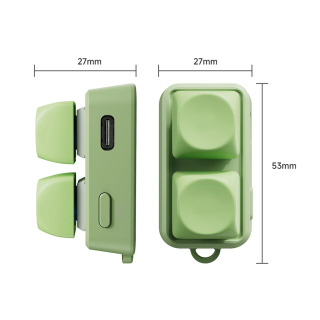 Portativ Bluetooth masofadan boshqarish pulti Mini elektron kitoblar uchun bepul sahifani aylantirish funksiyasi Free2/3 High Axis Version Ofisda foydalanish