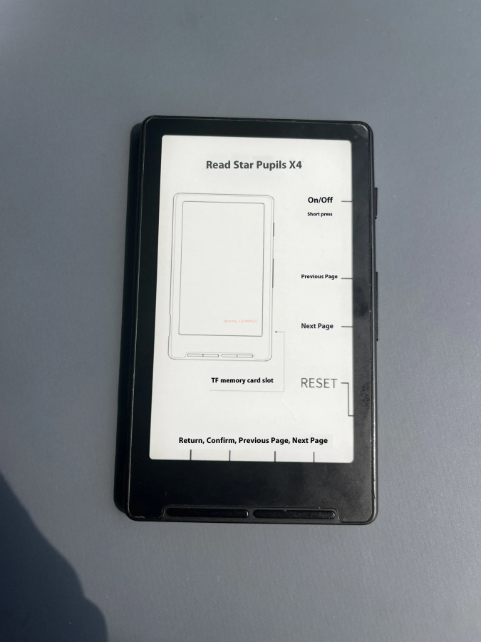 Электронная Книга XTEINK X4 С Экраном E-Ink, Портативная, Ультратонкая, Карманного Формата, С Магнитным Креплением