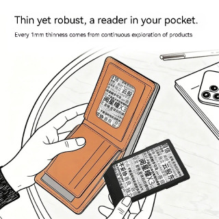 Электронная книга XTEINK X3 E Ink Reader, 3,7 дюйма, ультратонкая, портативная, с аккумулятором 650 мАч, 792x528, 259 PPI, карманная, для студентов