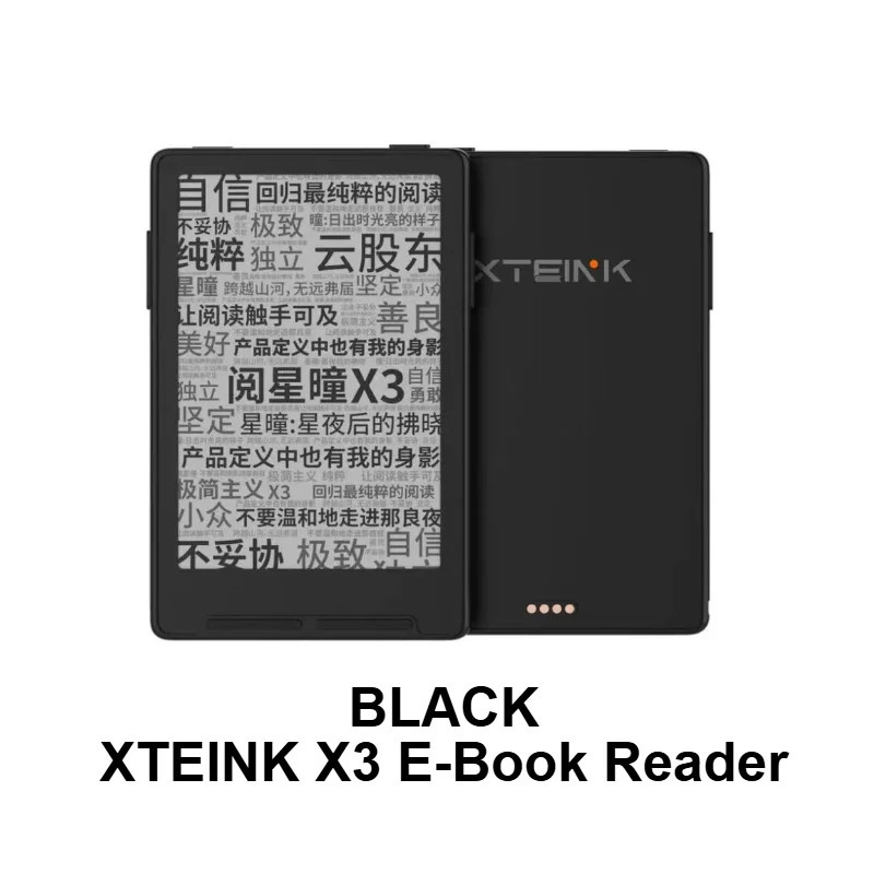 YANGI XTEINK X3 E-Reader 3,7 dyuymli elektron siyoh ekranli, magnitli, engil va nozik, 16 GB
