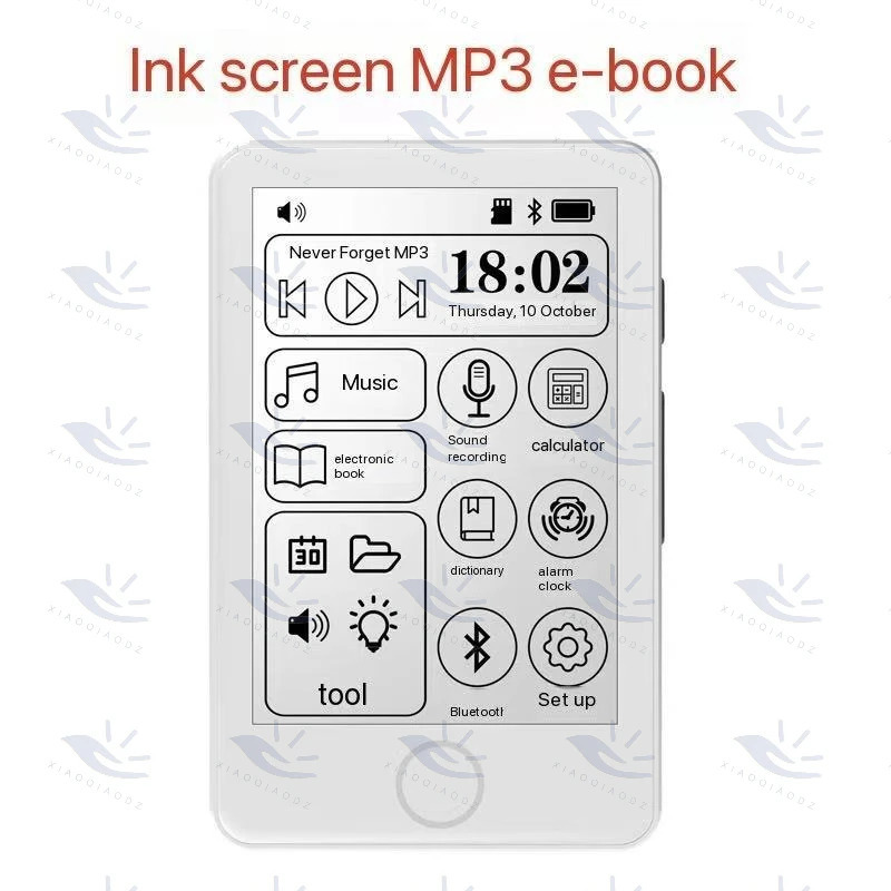 E Ink Mp3-плеер Bluetooth электронная книга музыкальный плеер Walkman мини-считыватели электронных книг диктофон словарь сенсорное радио