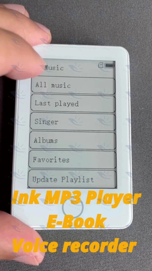 E Ink Mp3-плеер Bluetooth электронная книга музыкальный плеер Walkman мини-считыватели электронных книг диктофон словарь сенсорное радио
