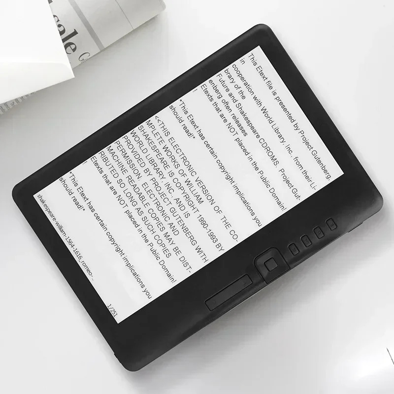 Портативное 7-дюймовое устройство для чтения электронных книг 4/8/10 ГБ с цветным экраном, поддержка карты памяти, цифровая книга для чтения электронных книг, устройства для чтения электронных книг