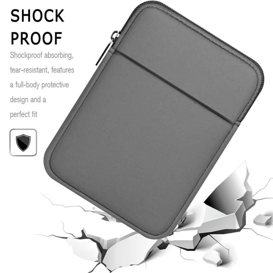Kindle Paperwhite/Kobo/Boox/Surface/Xiaomi uchun 6,8 7 10 11 dyuymli engil rangli elektron oʻqish uchun universal sumka