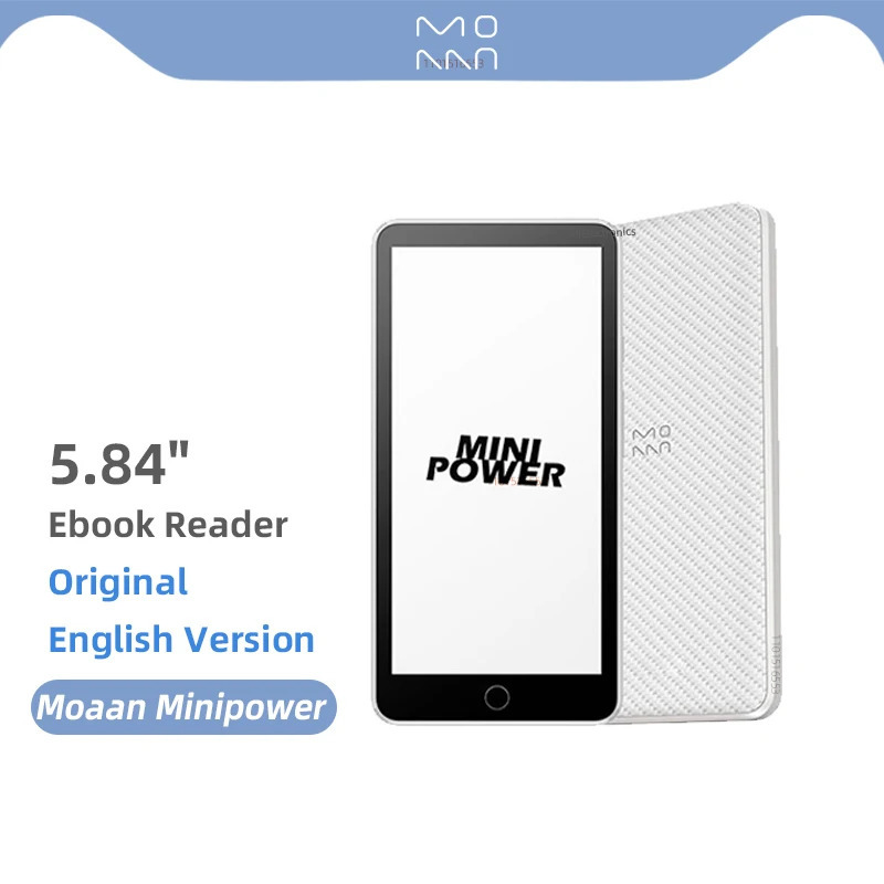 Moaan InkPalm Minipower Ebook Reader 5,84 dyuymli ekranli elektron siyoh elektron kitob plansheti Android 11.4+64GB 6000mAh oʻquvchi ePub/PDF/DOC/PPT