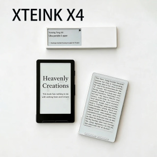 Электронная книга XTEINK X4, 4,3 дюйма, 220ppi, ультратонкая, 650 мАч, 16 ГБ, с экраном E-Ink, магнитная, легкая, чехол в комплекте, подарки на заказ