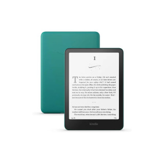 Электронная книга Kindle Paperwhite 12-го поколения 2024 года, 7 дюймов, 300 PPI, водонепроницаемость IPX8, двухцветная подсветка, 16 ГБ/32 ГБ, Wi-Fi Синий