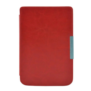 Pocketbook Touch Lux 3 2/Basic 3 2 uchun mikrofiber astarli 6 dyuymli zarbaga chidamli elektron oʻquvchi qutisi Красный