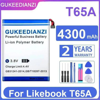 Likebook T65A E-Reader uchun 4300mAh yuqori sigʻimli E-Ink E-Reader batareyasi