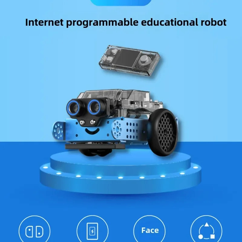 Makeblock MBot2 dasturlash roboti bolalar uchun sunʻiy intellekt bugʻli oʻquv oʻyinchoqlari Bolalar mahsulotlari yangi boshlanuvchilar uchun sovgʻalar