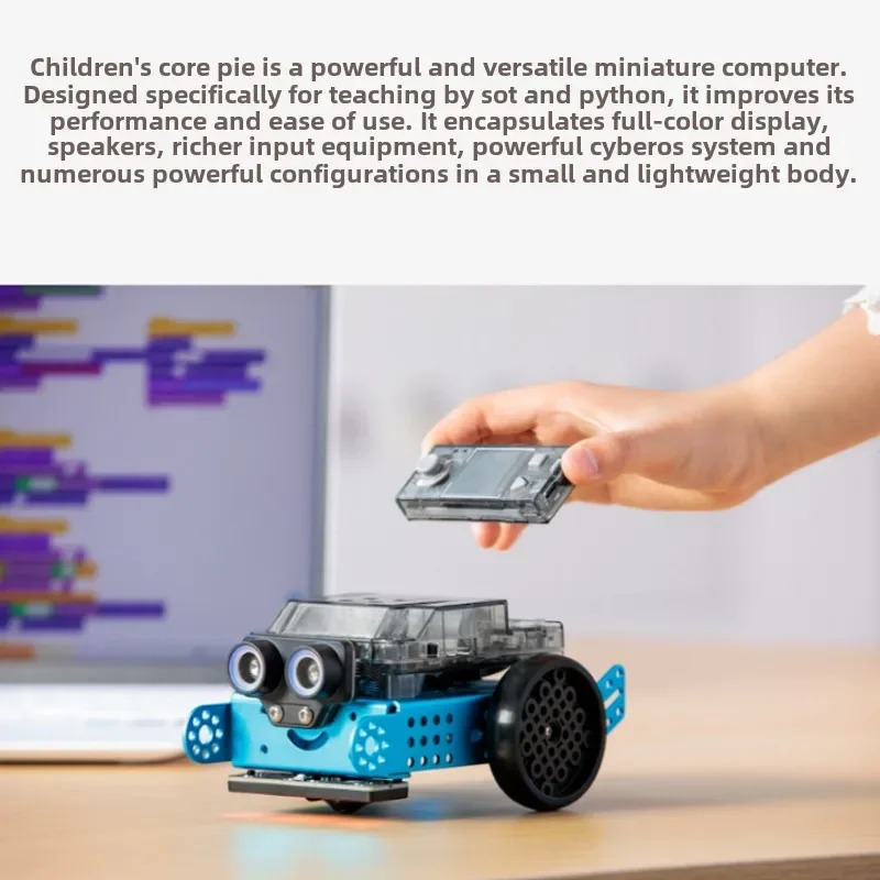 Makeblock MBot2 dasturlash roboti bolalar uchun sunʻiy intellekt bugʻli oʻquv oʻyinchoqlari Bolalar mahsulotlari yangi boshlanuvchilar uchun sovgʻalar