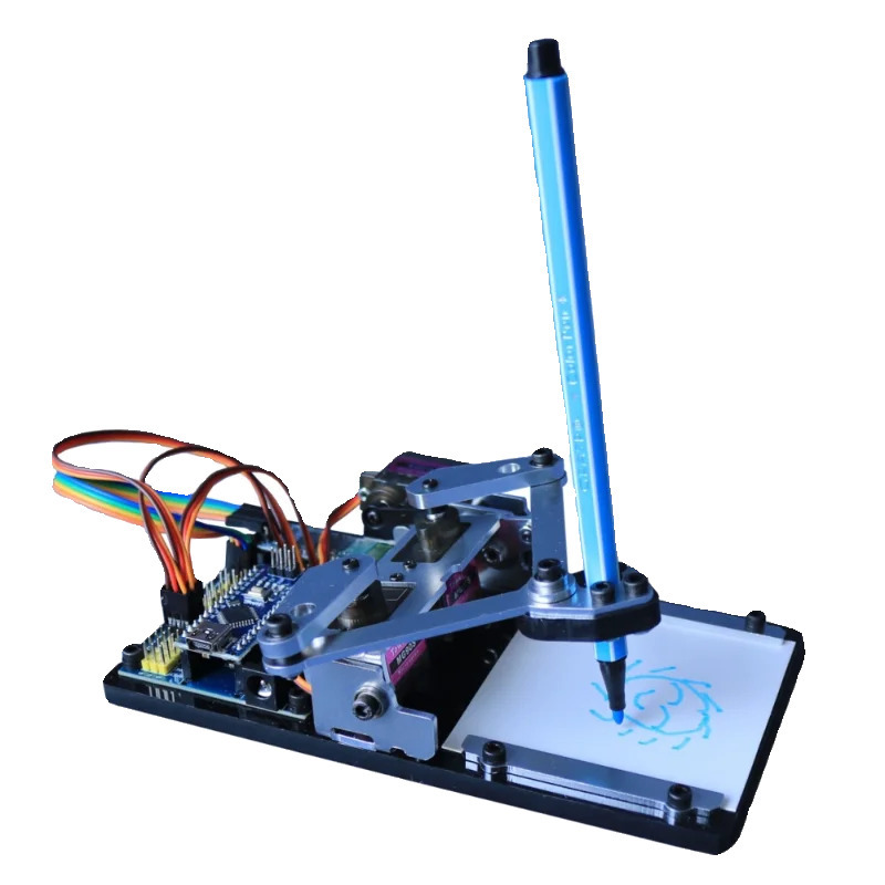 Доска для рисования Arduino, роботизированная рука, робот для рисования своими руками, набор для обучения программированию для учащихся университетов и старших классов, управление через приложение
