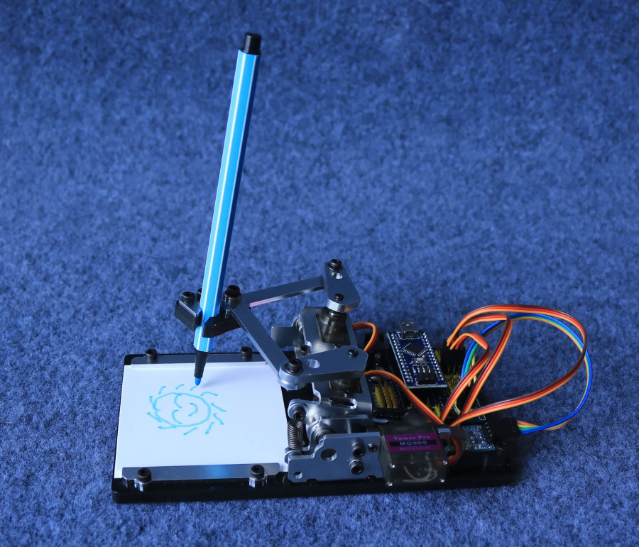 Доска для рисования Arduino, роботизированная рука, робот для рисования своими руками, набор для обучения программированию для учащихся университетов и старших классов, управление через приложение
