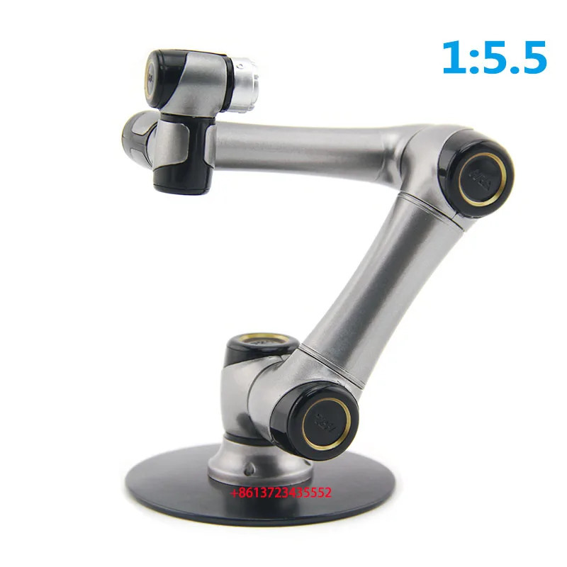 6 eksa qoʻl robot modeli 1: 5 sanoat robot modeli inson sanoat robot modeli qoʻshma robot qoʻl sovgʻa oʻqitish modeli