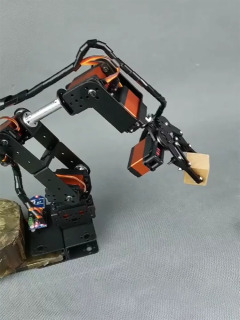 6DOF Robotik qoʻlni yigʻish toʻplami, Arduino uchun DIY dasturlashtiriladigan robot qoʻl, Raspberry Pi, UNO/ESP32, ochiq manba va qoʻllanma.