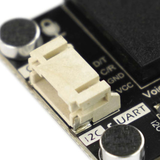 DFRobot Gravity Offline Language Self Learning Датчик распознавания голоса для micro:bit Arduino Raspberry Pi Python ESP32 I2C UART